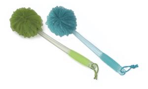 China Mesh Net Back Scrubber for Dispensing Improves Blood Circulation factory