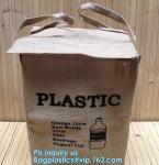 Lightweight collapsible jute fabric storage bin basket,Jute multifunctional