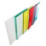 5 0.38 5mm Qualified Tempered Float Glass for Tempered Clear and Color Laminated