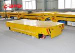 Steel Factory Handler Electric Rail Transfer Car , DC Motor Material Handling