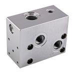 Nons Tandard Hydraulic Valve Block Aluminum Cast Ductile Iron Steel Hydraulic