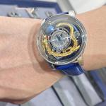 Swiss 751 Quartz Waterproof Watch Astronomia Celestial Series Tourbillon Men