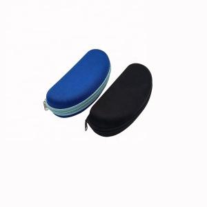 China Portable Sunglasses Packaging Case Zipper Eyeglass Case Anti Pressure factory
