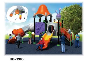 China School Outdoor Toys Outdoor Play Centre Outdoor Kids Slide Gavalnized Steel Outdoor Playground for Kids factory