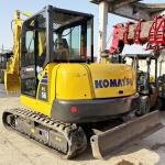 Working Condition 5 Ton Mini Digger Komatsu PC56 Used Excavator With Good