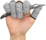 Sculpting Cut Resistant Gloves 5g Finger Tip Covers Abrasion Resistan