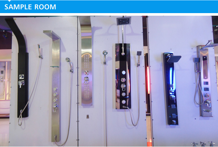New Design Thermostatic Bathroom Shower Panels Contemporary Style PG-SP01