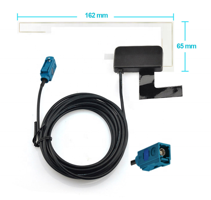 OEM Built-in RF Amplifier Car Radio DAB/DAB Active FM Antenna for 2008- Year Vehicles