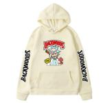 280gsm Plain White Pullover Sweatshirts Oversized Blank Hoodies Custom Logo