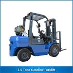 1.5 Tons Gasoline Forklift 1500KG Gasoline Powered Forklift