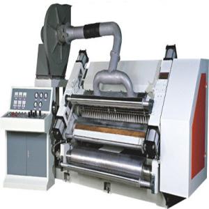 China Electric Driven Single Face Corrugated Paperboard Production Line for Plastic Packaging factory