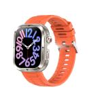 MK68 AMOLED Full Screen Men Smart Watch With BT Call Health Management 360mAh