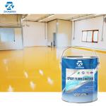 Metallic Clear Epoxy Resin Floor Coating Flat Floor Paint Strong Adhesion
