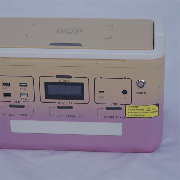 Outdoor Solar Phone Charging Station Street Light 12.8V 20Ah Lifepo4 Battery