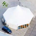 Windproof Solid Sidewall Octagon Blackout Tent Multi Sided For Restaurant