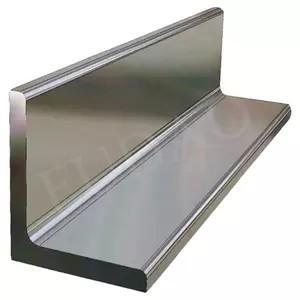 China 201 202 Polished Stainless Steel Angles 10x10mm 2205 Rolled Steel Equal Angles factory