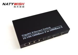 China Convenient 6 Port Industrial Ethernet Switch With 2 SFP Slots 4 Gigabit RJ45 Ports factory