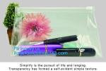 k plastic waterproof bag for swimsuit, slider pvc packing bag for shampoo