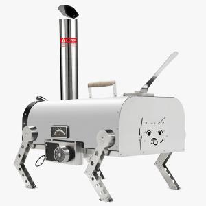 China Outdoor Wood Fired Alpha Pizza Oven Stainless Steel Pizza Oven For Picnic Party factory