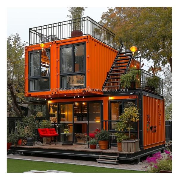 Detachable Design Modern Luxury 3 Bedroom Prefabricated Villa Container House