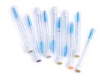 High level 10cm Disposable Crystal Independent Tube Brushes Brow