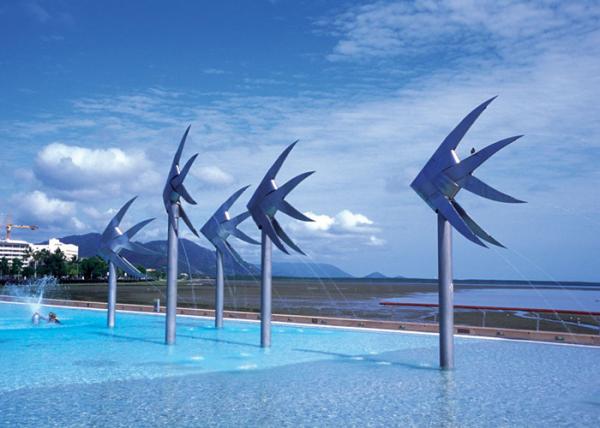 Sea Fish Commercial Water Features , Swimming Pool Water Features Stainless