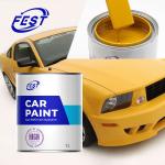 40-60um 2k Car Paint Yellow Spray Paint For Car Scratches