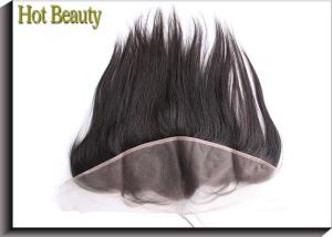 China Natural Black Lace Frontal 4 Inch -13 Inch Straight Hair Closure factory