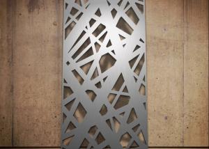 China Laser Cut Perforated Wire Mesh Stainless Steel 2.0m Width factory