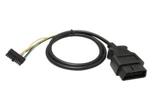 China OBD2 OBDII 16 Pin J1962 Male to Molex 20 Pin Female Connector Cable factory