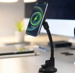 China Lazy Desk Pod Gooseneck Mobile Phone Holder Adjustable 80g 22cm factory