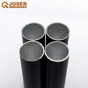 China 43mm Mill Finish Roller Blinds Aluminum Profile Tube For Curtain Wall factory