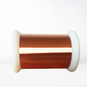 China 0.016 - 0.8mm Red / Green Enamel Ultra Fine Copper Wire Magnet Wire For Mini Transformers factory
