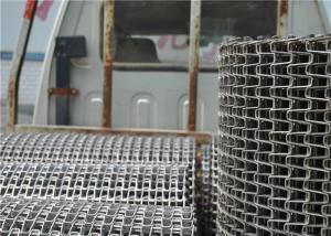 China Food Processing Wire Mesh SS Conveyor Belt For Cooling And Freezing factory