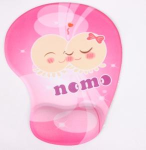 ROHS Wrist Rest GEL Mouse Pad Easy To Clean Environment Friendly