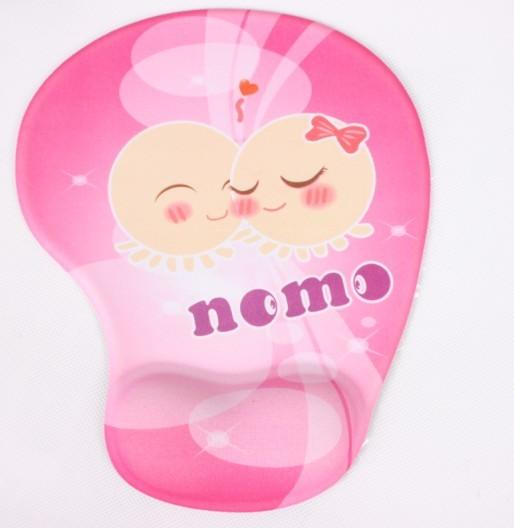China ROHS Wrist Rest GEL Mouse Pad Easy To Clean Environment Friendly factory
