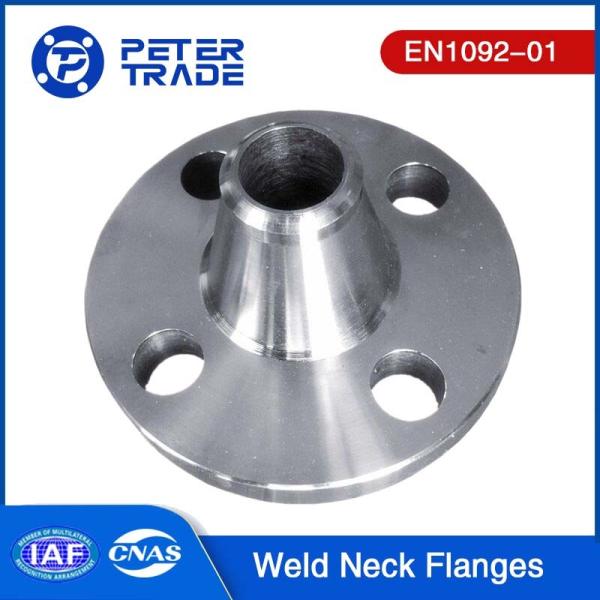 En1092-01 8 Inch Stainless Steel Weld Neck Flanges PN 16 Raised Face Weld Neck