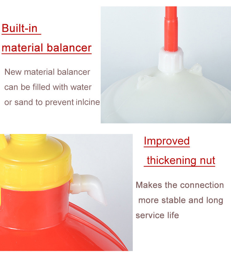 Automatic Plasson Drinker Plastic Bell Shape