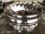 Polished Stainless Steel Hydro Turbine Runner Adjustable Blades Open Or Closed