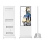 55inch manufacturer floor standing digital signage advertising player stretched