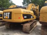 20T weight Used Crawler Excavator Caterpillar 320D 3066 ATAAC engine with