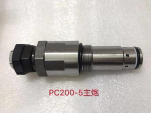 China Main Overflow Excavator Relief Valve Construction Machine Parts PC200-5 factory
