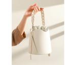 Bucket Bag Womens Leather Bag Retro Style Bag Female Handbag Simple All-Match