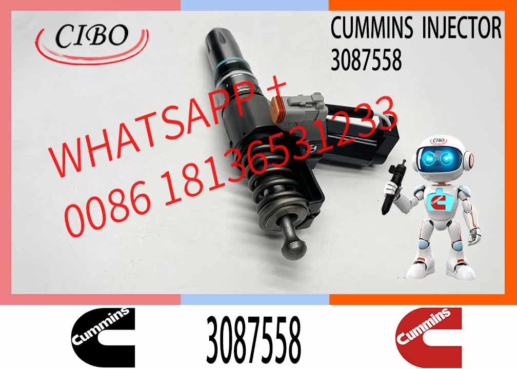 Engineering Machinery N14 Truck Engine System Accessories 3087558F Diesel Fuel Injector