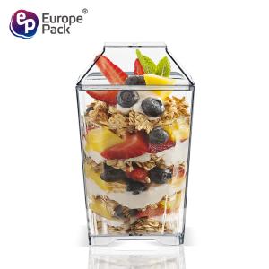 China Europe pack bpa free food plastic Eco-Friendly disposable cake containers factory