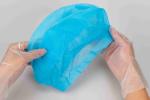 MDR CE Anti Bacterial Disposable Medical Doctor Cap With Elastic Rubber At Back