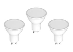 China 4.5W ETL Color Temp W / CCT / RGBW 350LM Ra80 Gu10 LED Bulbs factory