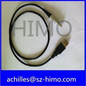 China 2 3 4 5 6 pin high voltage lemo to USB 3.5 connector power cable assembly factory