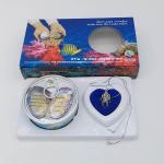 Natural Love Pearl Necklace Gift Box With can Open Cage Pendant sending to Women