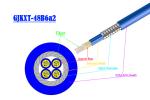 1 ~ 24 core Single Mode Armored Fiber Optic Cable Computer Room 0.9 Tube SOS